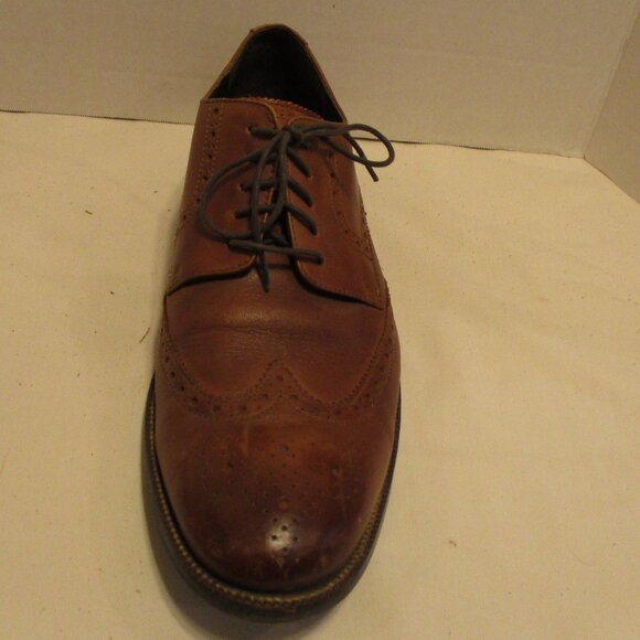 Cole Haan Oxford Men Size 10 Brown Black Lace Up Business Travel Dress Shoes main image 12